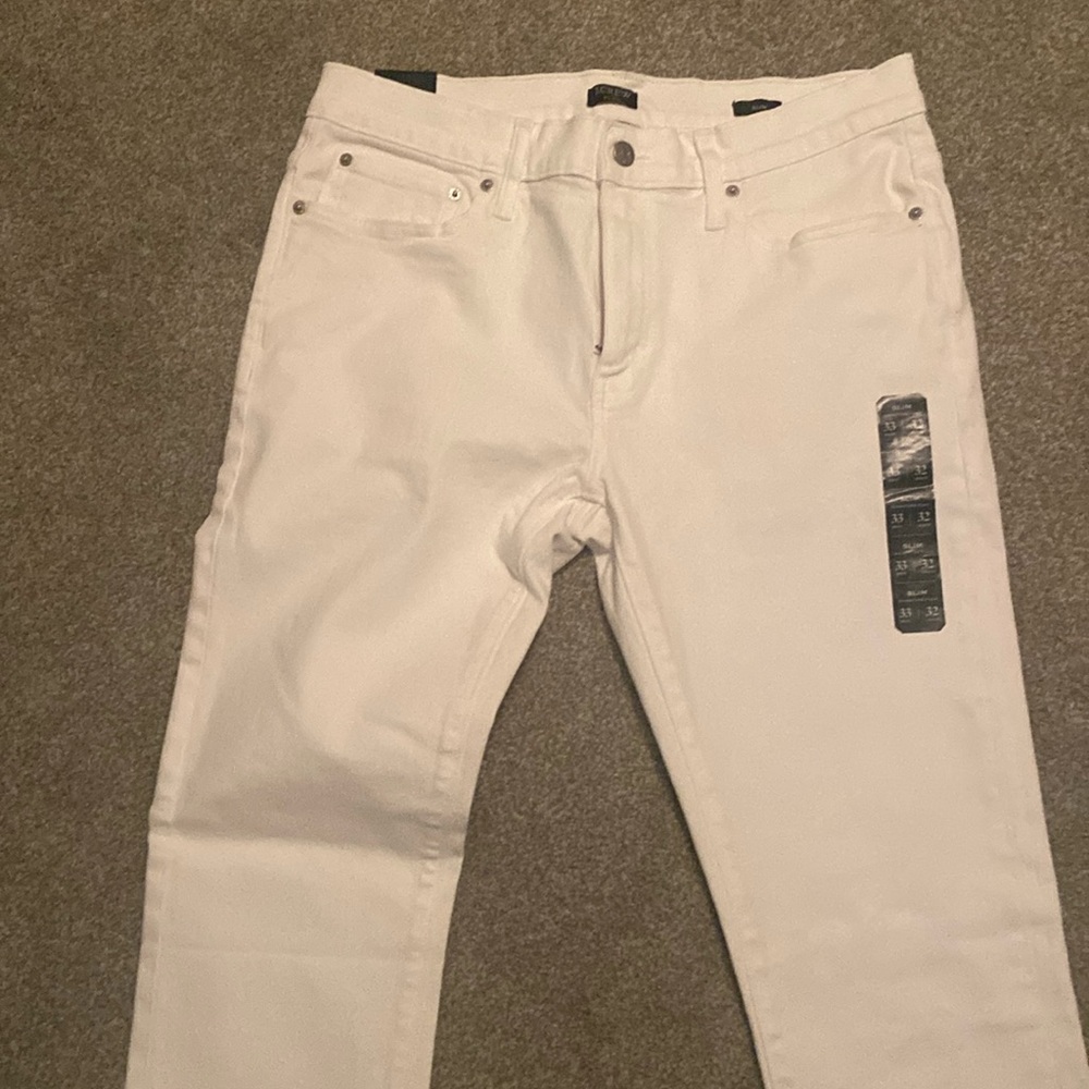 JCrew White Jean